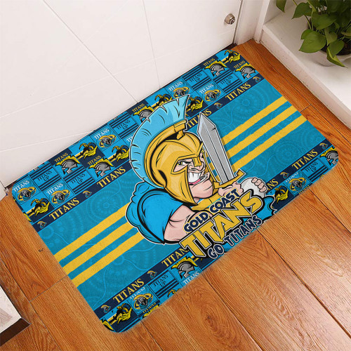 Gold Coast Titans Doormat Champion’s Pride Comic Style